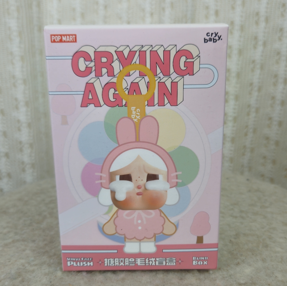 (NEW SEALED) She's Alice POP MART CRYBABY Crying Again Series Blind Box